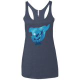 T-Shirts Vintage Navy / X-Small Peter Portrait Women's Triblend Racerback Tank