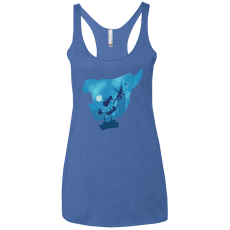 T-Shirts Vintage Royal / X-Small Peter Portrait Women's Triblend Racerback Tank