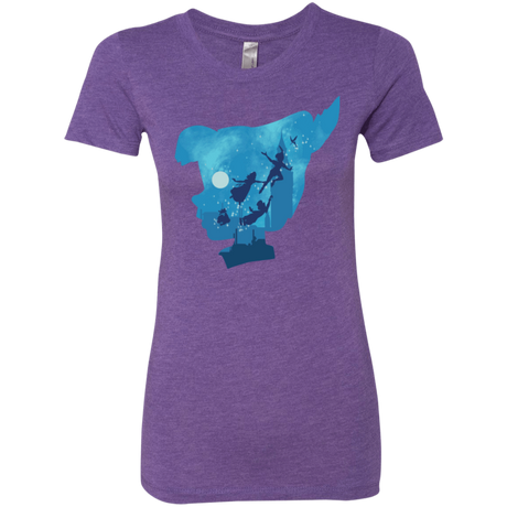 T-Shirts Purple Rush / S Peter Portrait Women's Triblend T-Shirt