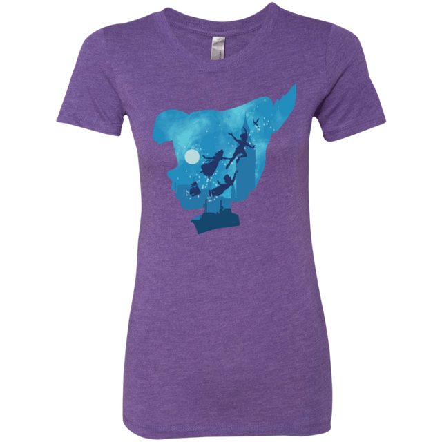 T-Shirts Purple Rush / S Peter Portrait Women's Triblend T-Shirt