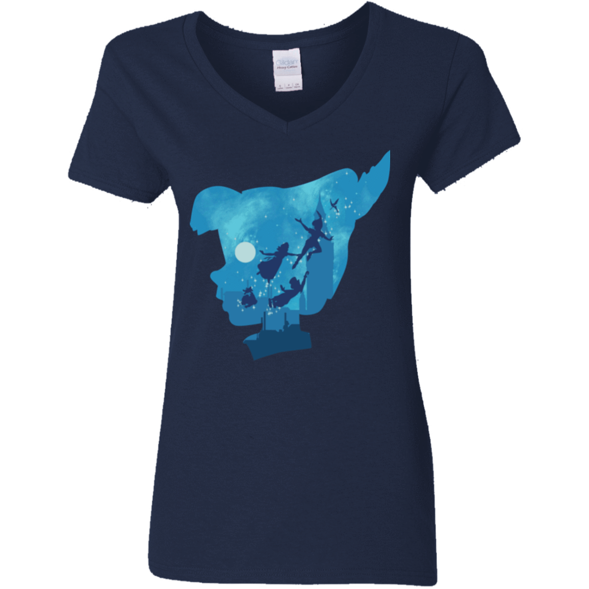 T-Shirts Navy / S Peter Portrait Women's V-Neck T-Shirt