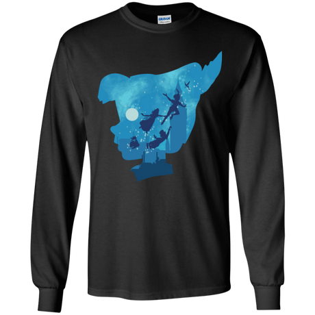 T-Shirts Black / YS Peter Portrait Youth Long Sleeve T-Shirt