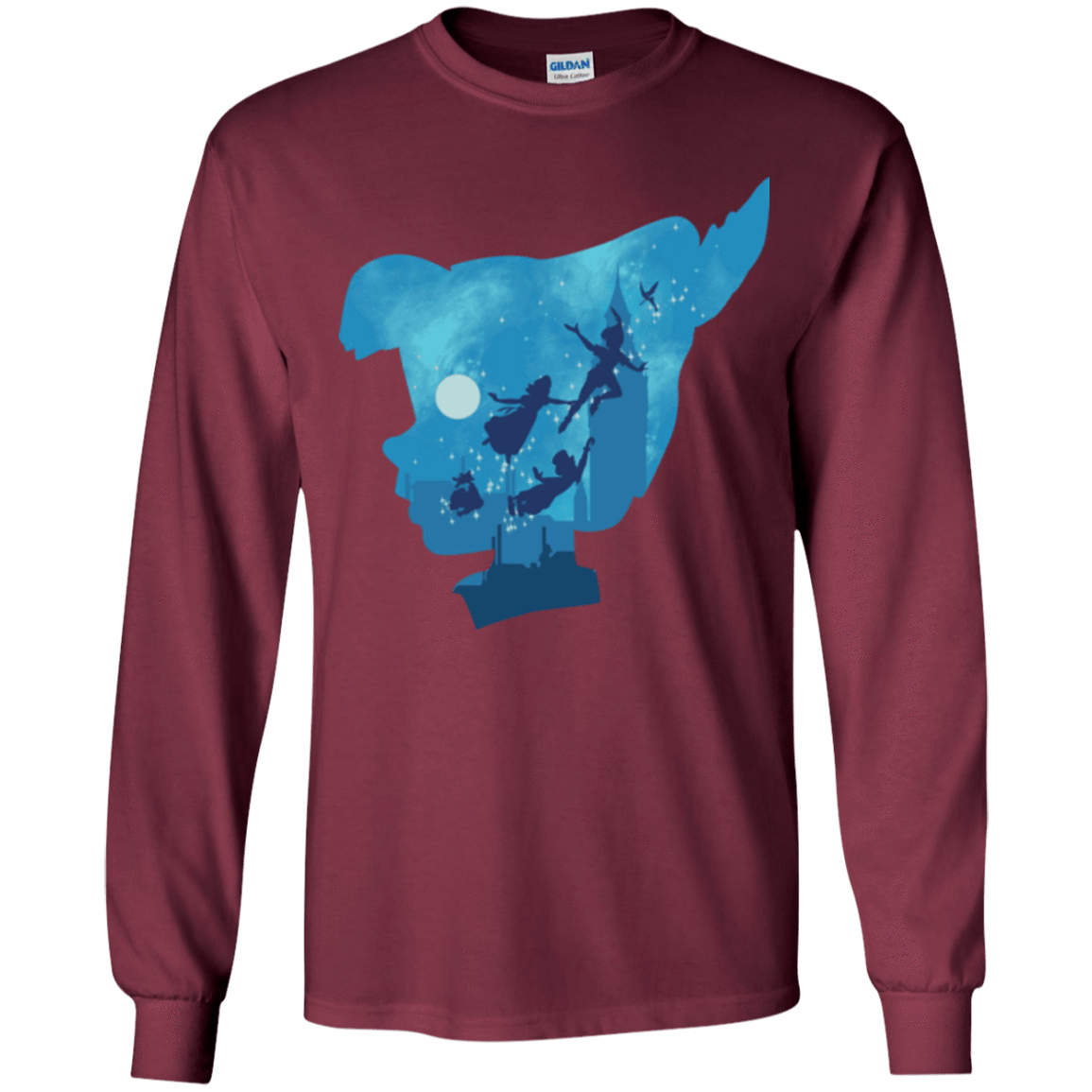 T-Shirts Maroon / YS Peter Portrait Youth Long Sleeve T-Shirt
