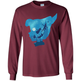 T-Shirts Maroon / YS Peter Portrait Youth Long Sleeve T-Shirt