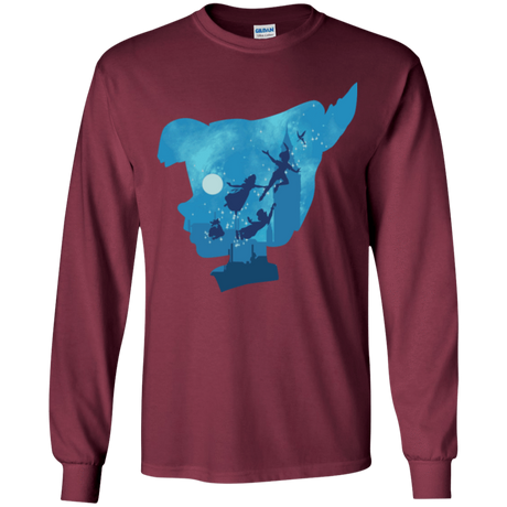 T-Shirts Maroon / YS Peter Portrait Youth Long Sleeve T-Shirt