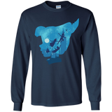 T-Shirts Navy / YS Peter Portrait Youth Long Sleeve T-Shirt