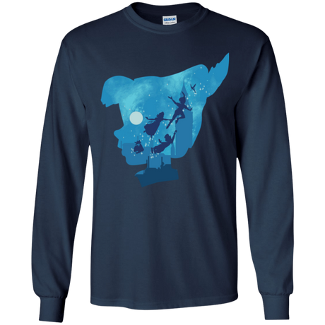 T-Shirts Navy / YS Peter Portrait Youth Long Sleeve T-Shirt