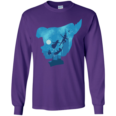 T-Shirts Purple / YS Peter Portrait Youth Long Sleeve T-Shirt
