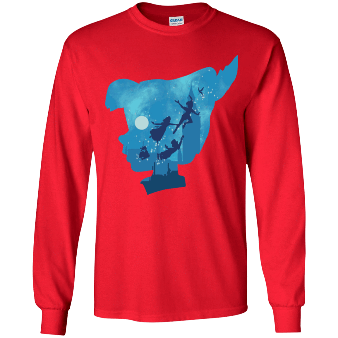 T-Shirts Red / YS Peter Portrait Youth Long Sleeve T-Shirt