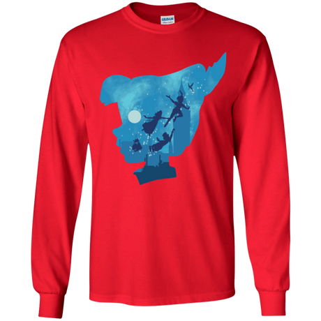 T-Shirts Red / YS Peter Portrait Youth Long Sleeve T-Shirt