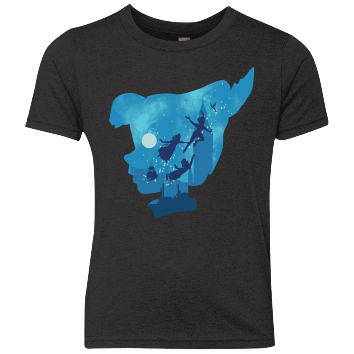 T-Shirts Vintage Black / YXS Peter Portrait Youth Triblend T-Shirt