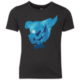 T-Shirts Vintage Black / YXS Peter Portrait Youth Triblend T-Shirt