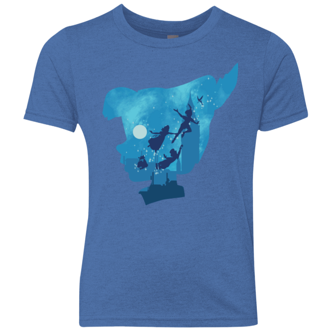 T-Shirts Vintage Royal / YXS Peter Portrait Youth Triblend T-Shirt