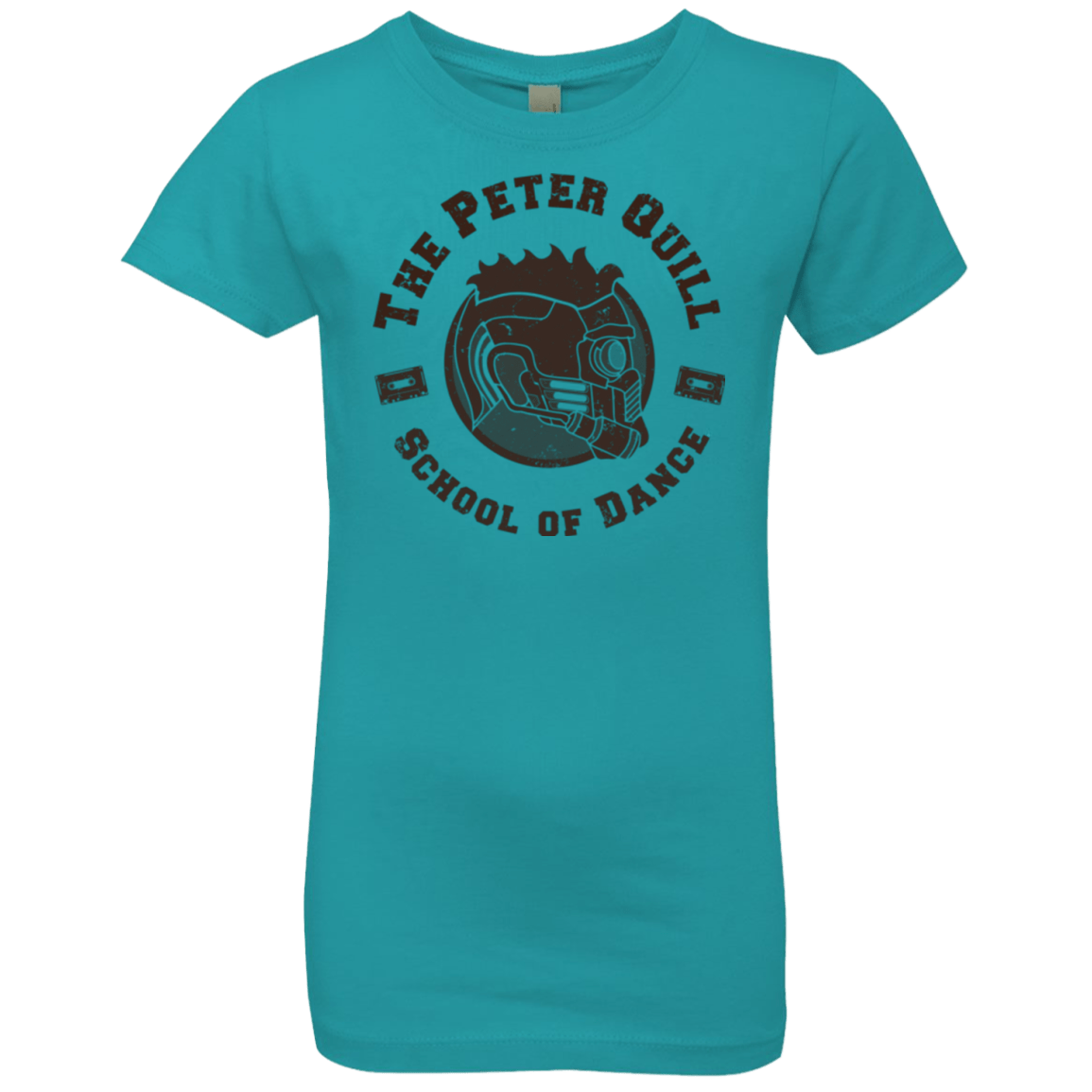 T-Shirts Tahiti Blue / YXS Peter Quill Girls Premium T-Shirt