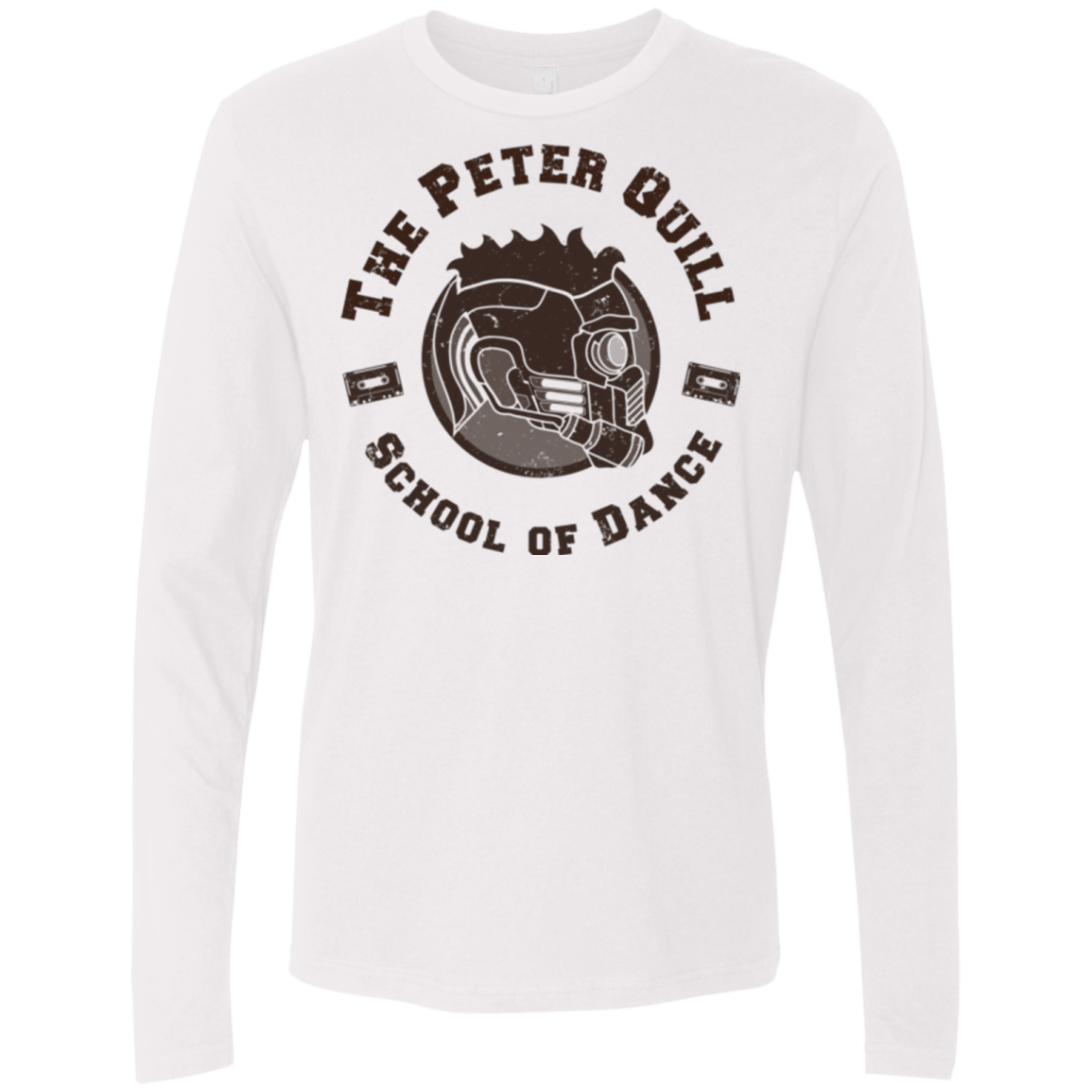 T-Shirts White / Small Peter Quill Men's Premium Long Sleeve