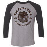 T-Shirts Premium Heather/ Vintage Black / X-Small Peter Quill Men's Triblend 3/4 Sleeve