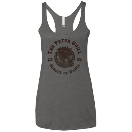 T-Shirts Premium Heather / X-Small Peter Quill Women's Triblend Racerback Tank
