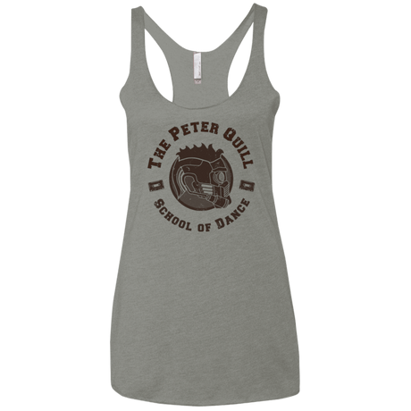 T-Shirts Venetian Grey / X-Small Peter Quill Women's Triblend Racerback Tank
