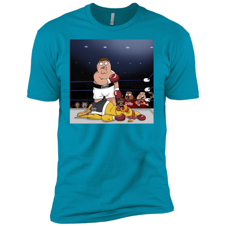 T-Shirts Turquoise / YXS Peter vs Giant Chicken Boys Premium T-Shirt