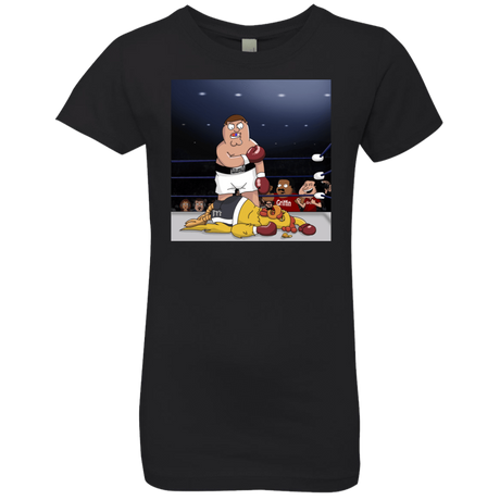 T-Shirts Black / YXS Peter vs Giant Chicken Girls Premium T-Shirt