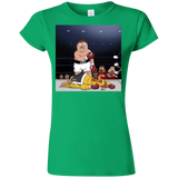 T-Shirts Irish Green / S Peter vs Giant Chicken Junior Slimmer-Fit T-Shirt