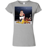 T-Shirts Sport Grey / S Peter vs Giant Chicken Junior Slimmer-Fit T-Shirt