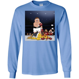 T-Shirts Carolina Blue / S Peter vs Giant Chicken Men's Long Sleeve T-Shirt