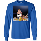 T-Shirts Royal / S Peter vs Giant Chicken Men's Long Sleeve T-Shirt