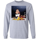T-Shirts Sport Grey / S Peter vs Giant Chicken Men's Long Sleeve T-Shirt
