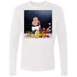 T-Shirts White / S Peter vs Giant Chicken Men's Premium Long Sleeve