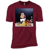T-Shirts Cardinal / X-Small Peter vs Giant Chicken Men's Premium T-Shirt