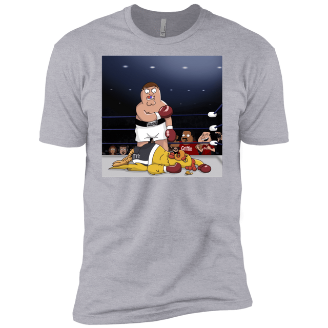 T-Shirts Heather Grey / X-Small Peter vs Giant Chicken Men's Premium T-Shirt