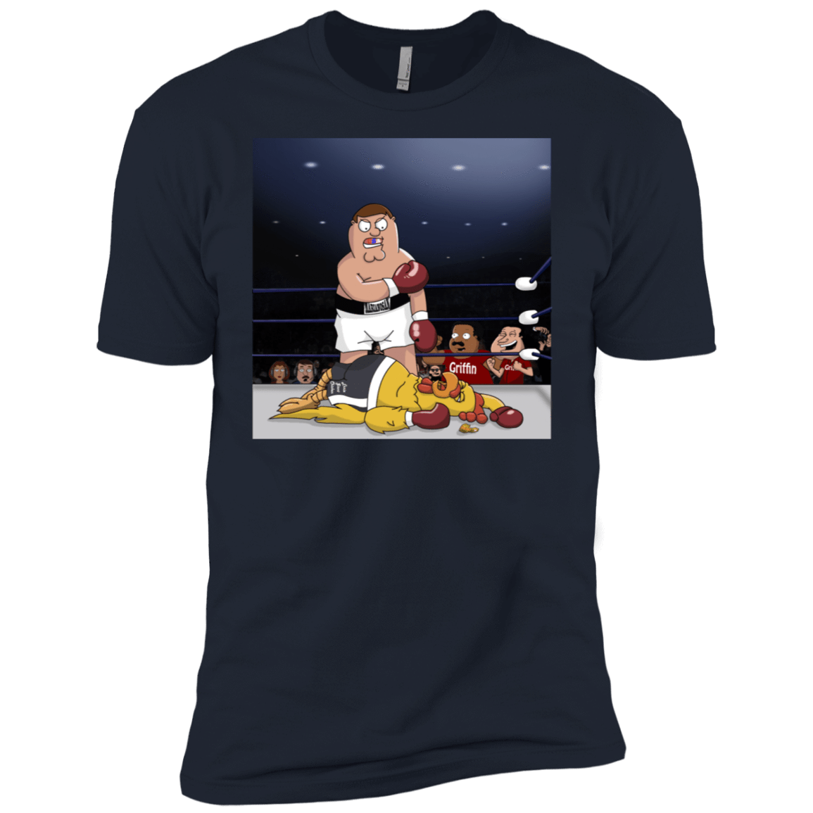 T-Shirts Midnight Navy / X-Small Peter vs Giant Chicken Men's Premium T-Shirt