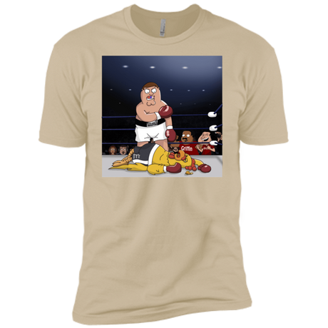 T-Shirts Sand / X-Small Peter vs Giant Chicken Men's Premium T-Shirt