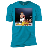 T-Shirts Turquoise / X-Small Peter vs Giant Chicken Men's Premium T-Shirt