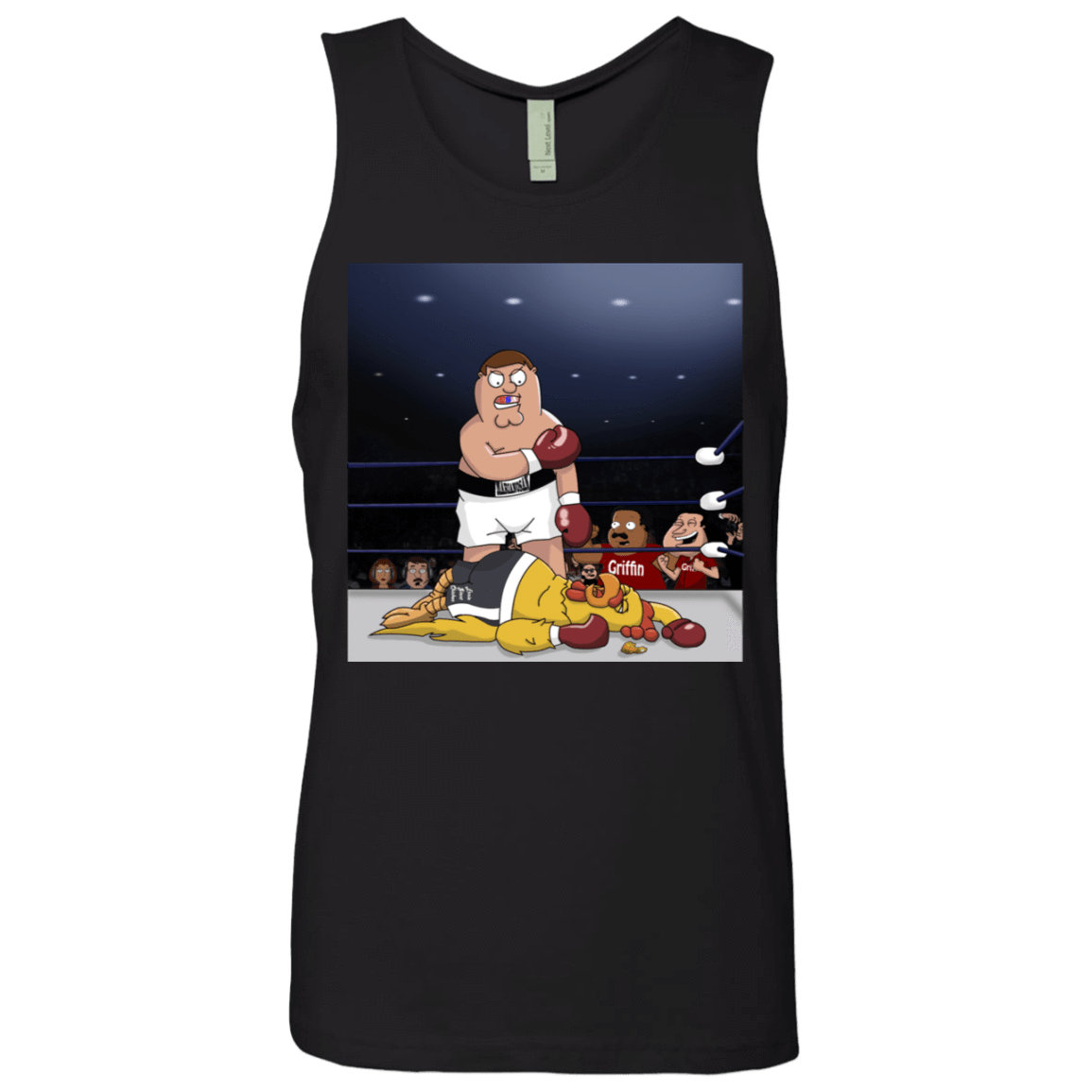 T-Shirts Black / S Peter vs Giant Chicken Men's Premium Tank Top