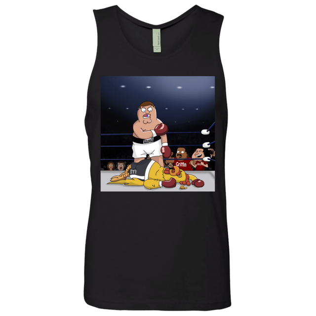 T-Shirts Black / S Peter vs Giant Chicken Men's Premium Tank Top