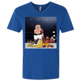 T-Shirts Royal / X-Small Peter vs Giant Chicken Men's Premium V-Neck