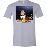 T-Shirts Sport Grey / X-Small Peter vs Giant Chicken Men's Semi-Fitted Softstyle