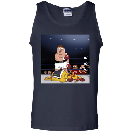 T-Shirts Navy / S Peter vs Giant Chicken Men's Tank Top