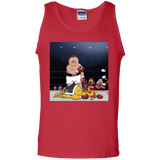 T-Shirts Red / S Peter vs Giant Chicken Men's Tank Top