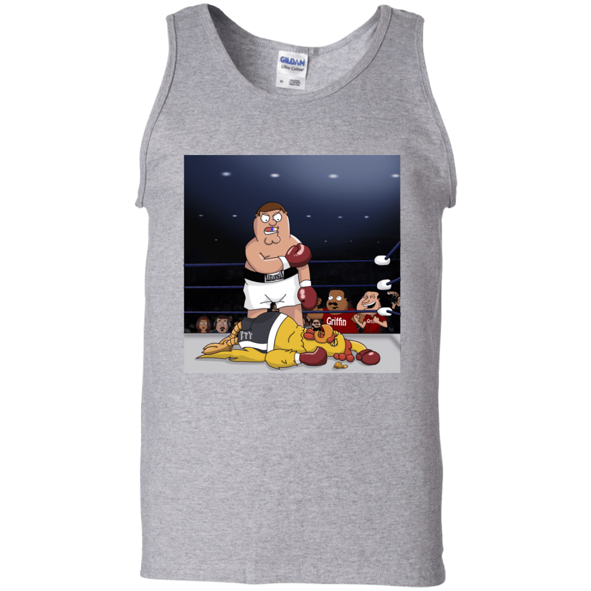 T-Shirts Sport Grey / S Peter vs Giant Chicken Men's Tank Top