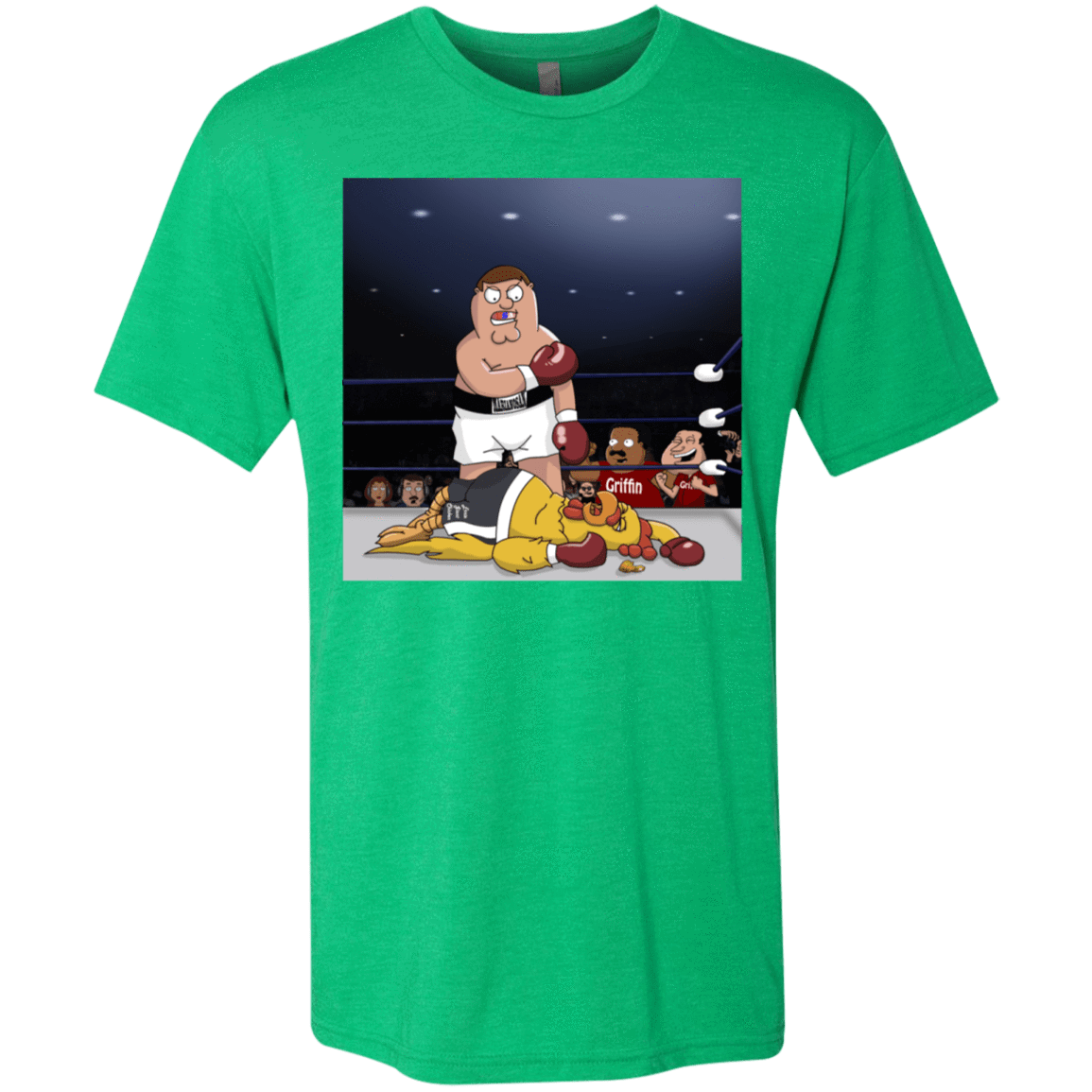T-Shirts Envy / S Peter vs Giant Chicken Men's Triblend T-Shirt