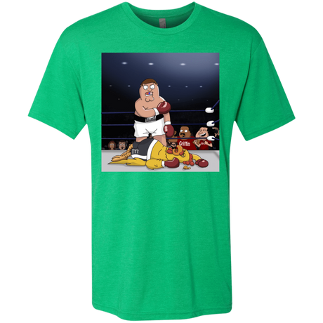 T-Shirts Envy / S Peter vs Giant Chicken Men's Triblend T-Shirt