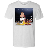 T-Shirts Heather White / S Peter vs Giant Chicken Men's Triblend T-Shirt