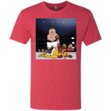 T-Shirts Vintage Red / S Peter vs Giant Chicken Men's Triblend T-Shirt