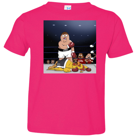 T-Shirts Hot Pink / 2T Peter vs Giant Chicken Toddler Premium T-Shirt
