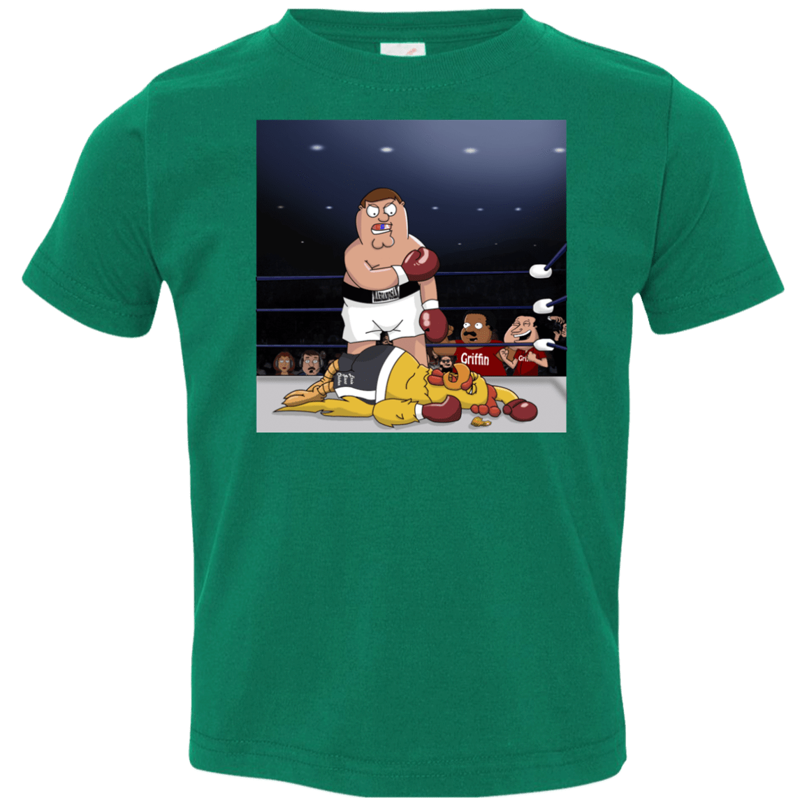 T-Shirts Kelly / 2T Peter vs Giant Chicken Toddler Premium T-Shirt