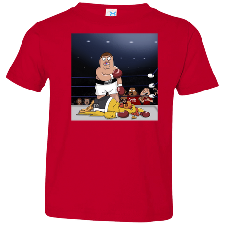 T-Shirts Red / 2T Peter vs Giant Chicken Toddler Premium T-Shirt
