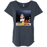 T-Shirts Vintage Navy / X-Small Peter vs Giant Chicken Triblend Dolman Sleeve